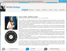 Tablet Screenshot of ncgr-turkey.com
